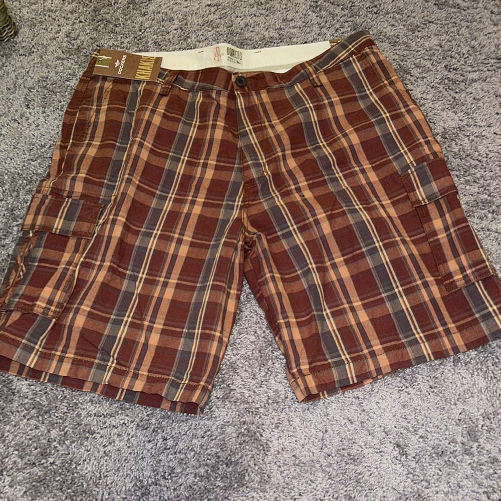 Dockers Plaid Shorts